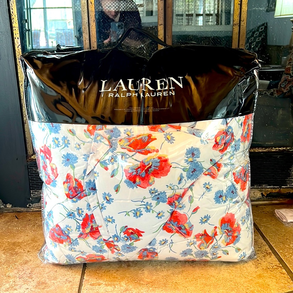 Lauren Ralph Lauren Full/Queen comforter set (Floral)
